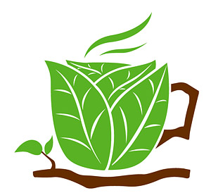矢量植物素材 树叶组成的咖啡杯矢量素材